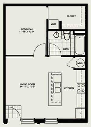Colony Village A2 Floor Plan