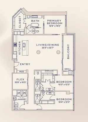 PH4 Floor Plan