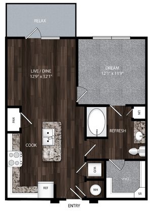 A2_Union_House_One_Bedroom_Modern_Apartment_North_Texas
