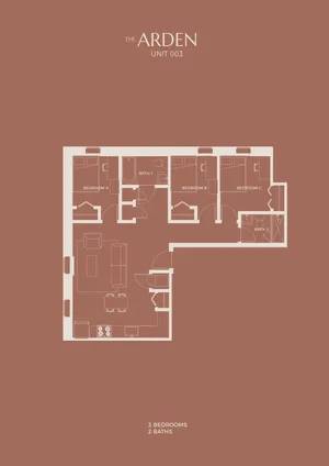 3 Bedroom x 2 Bath
