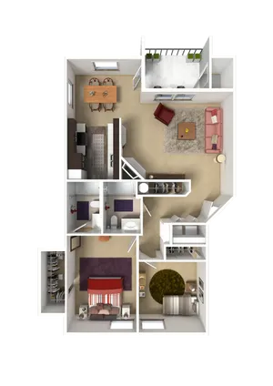 2 bedroom apartment