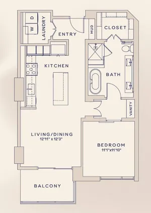 A2 Floor Plan