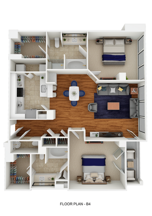 2bd / 2.5 ba 1,248 sqft