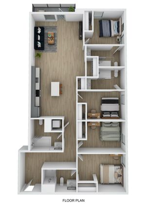 4 Bed 4 Bath F 3D