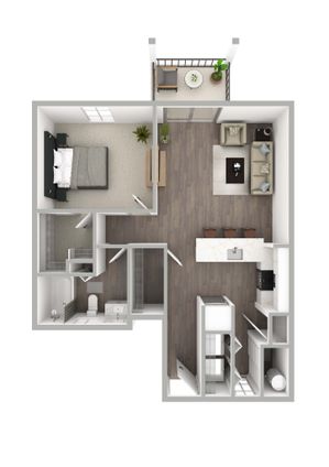 Harper Lower Renovated Floor Plan