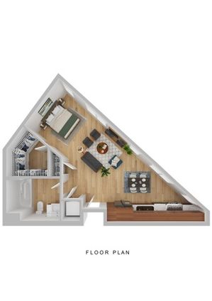 S2 - Studio - 651 sqft