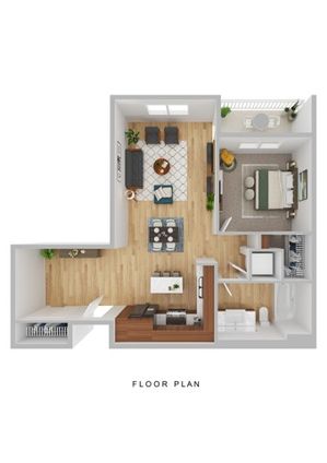 A4 - 1x1 - 844 sqft