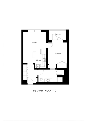 1C Floor Plan