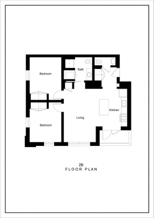 2B Floor Plan