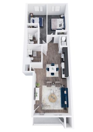 Two Bedroom A Floor Plan