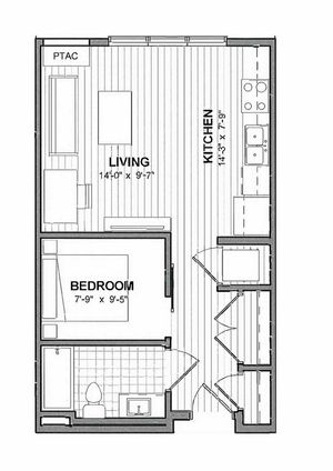 Studio Floor Plan