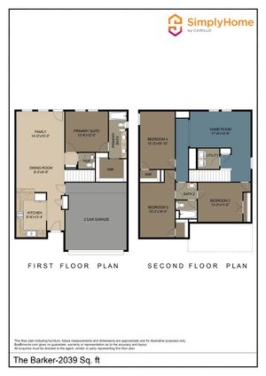 Barker Floorplan