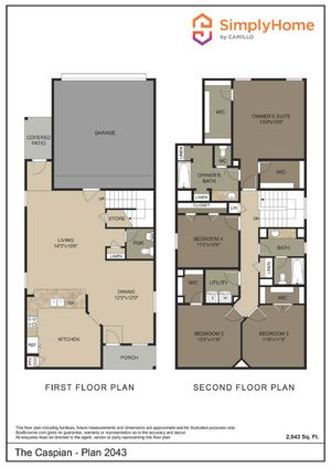 Caspian Floorplan