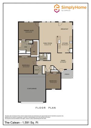 Calean Floorplan