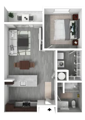 1 Bedroom B