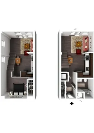 Studio with Loft