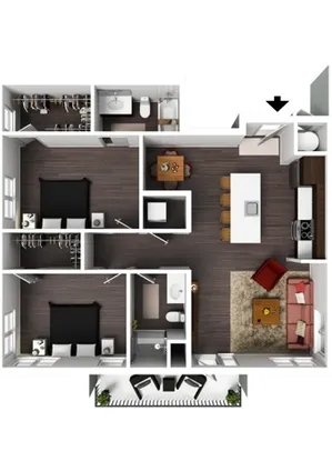 2 Bedroom C