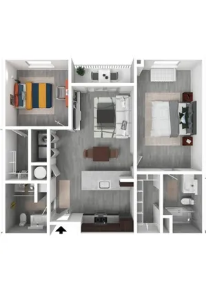 2 Bedroom B