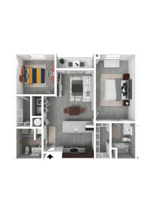 2 Bedroom B