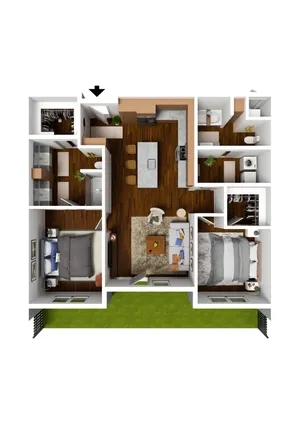 2 Bedroom A Premium