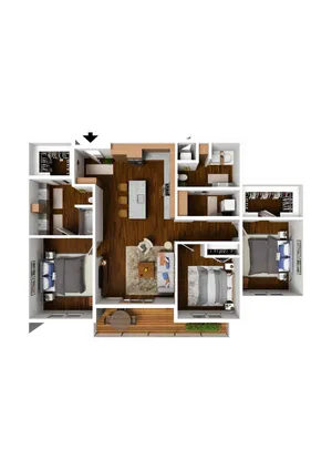 3 Bedroom A Premium