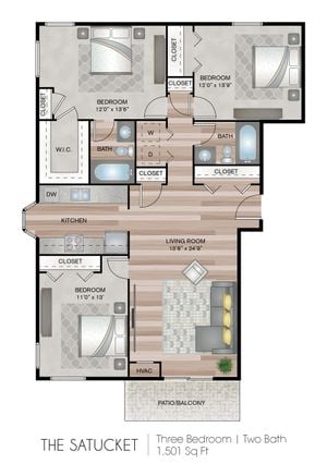 3 Bedroom Apartment