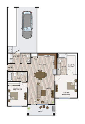 2x2.5 1st Floor