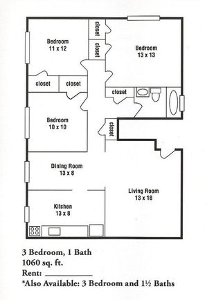3 Bedroom