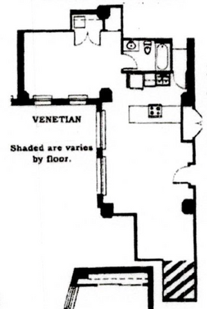 Venetian Floorplan