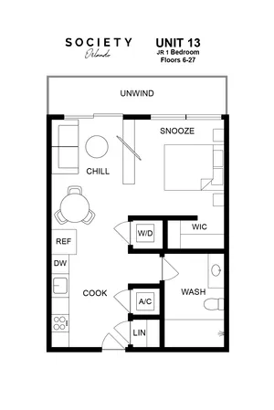 Jr 1 Bed