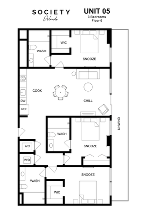 3 bed