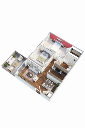 2x1 Floorplan