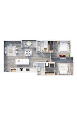 3D Floorplan 2X2I Iris