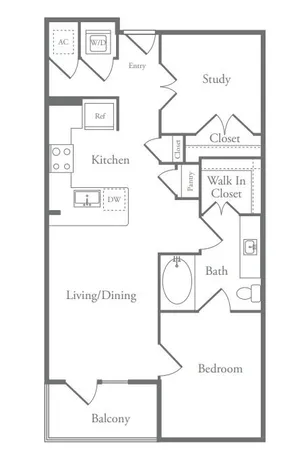 Pearl 21 Eleven AD1 Floorplan