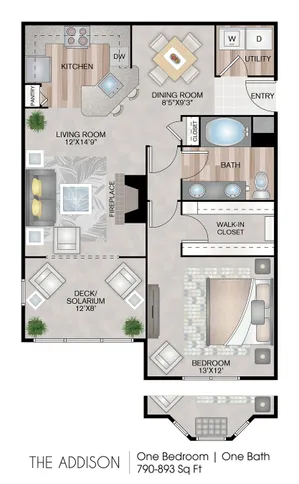 The Addison With Solarium