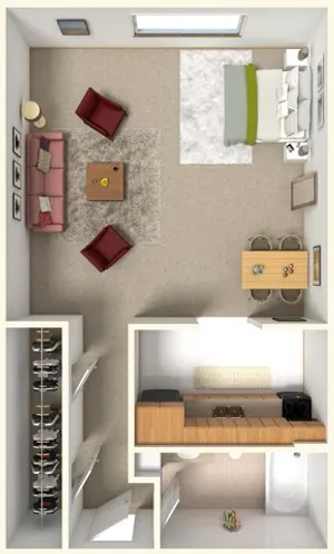 Studio | 305 sqft