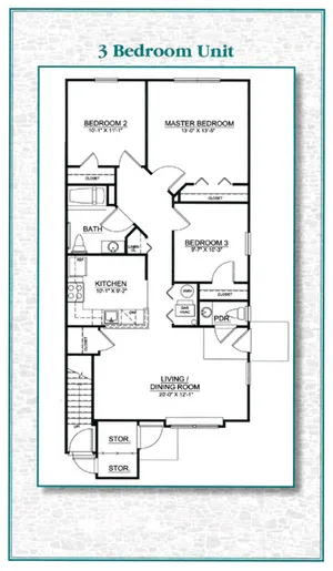 3 BR