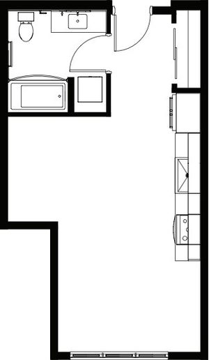 Studio 3 Floor Plan