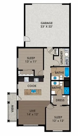 Oregon WI Floorplans