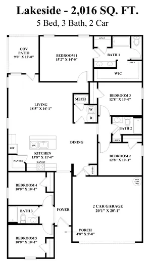 Lakeside - Floorplan