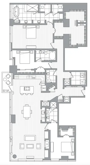 PH04 / 3 Bedroom / 3.5 Bath