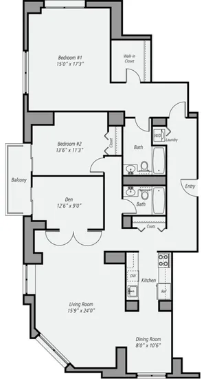 B10DP Floor Plan