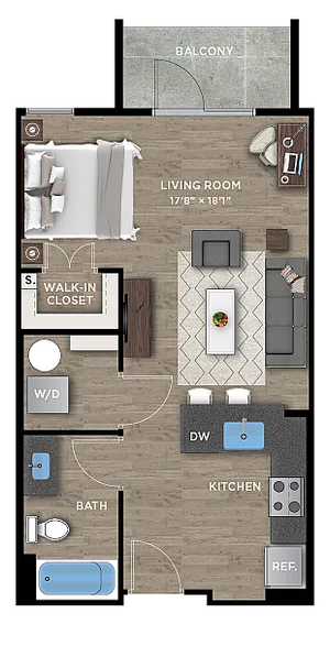 Studio Floor Plan