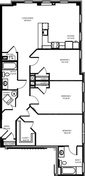 The Station at Potomac - Floorplan Layout