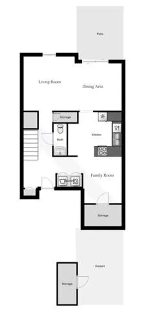 Pope JENL Townhome - First Floor