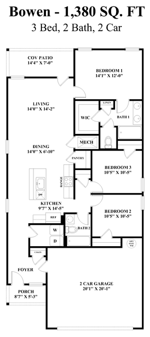Bowen - Floorplan