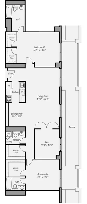 B6DP Floor Plan