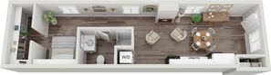 1J 3D Floorplan