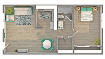 3D apartment layout preview at ReNew Biltmore.