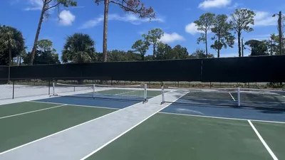 Pickleball courts at Nordica Landing